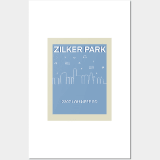 ZILKER park Posters and Art